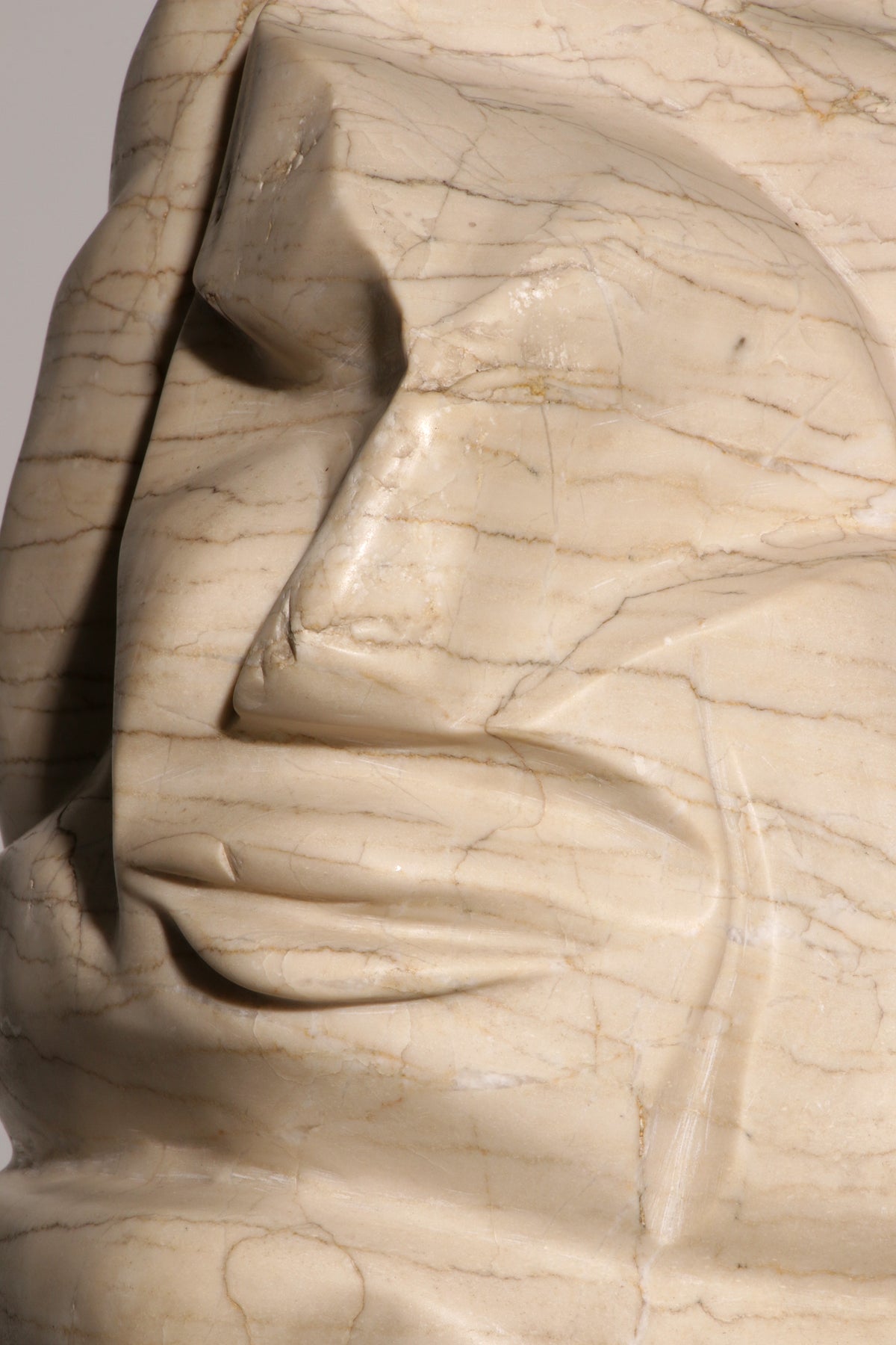 Italian Marble Sculpture – Mid-Century Modern Art, circa 1960