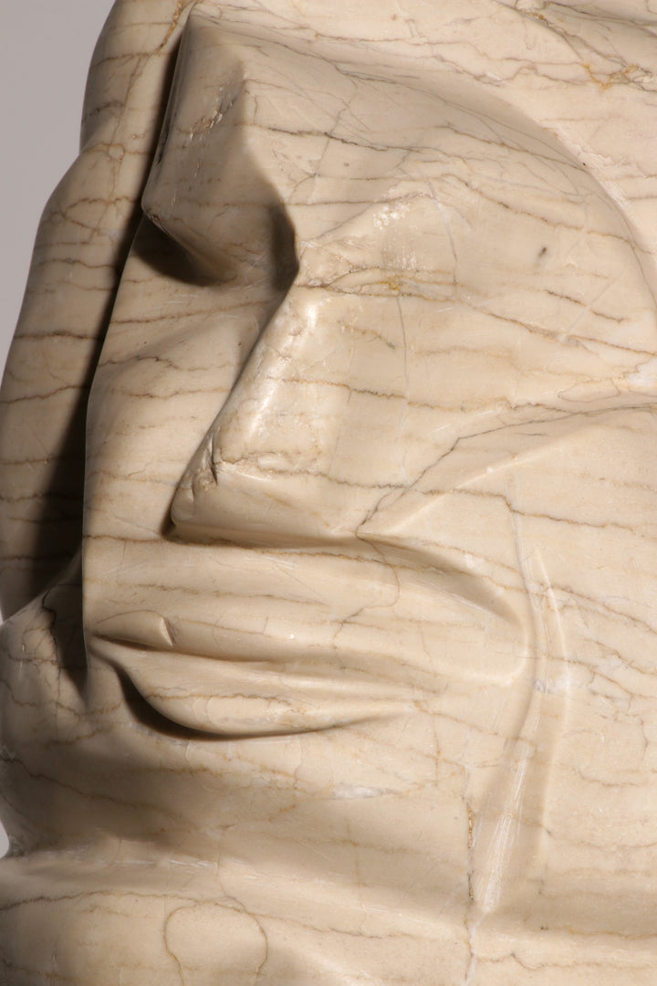 Italian Marble Sculpture – Mid-Century Modern Art, circa 1960