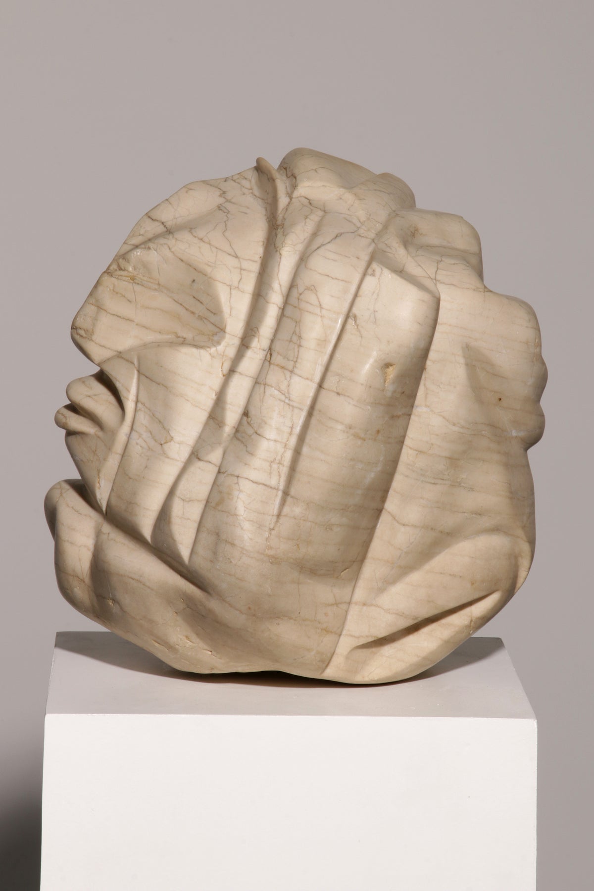 Italian Marble Sculpture – Mid-Century Modern Art, circa 1960