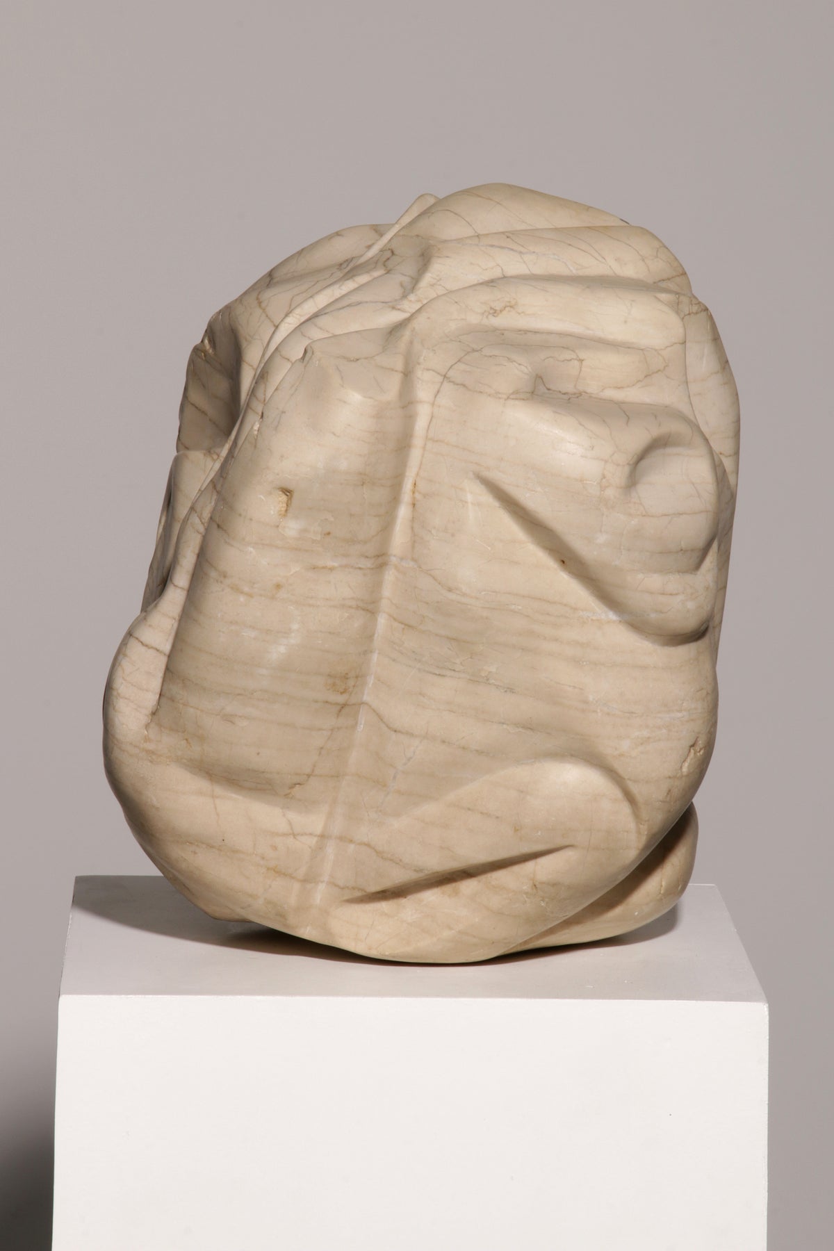 Italian Marble Sculpture – Mid-Century Modern Art, circa 1960