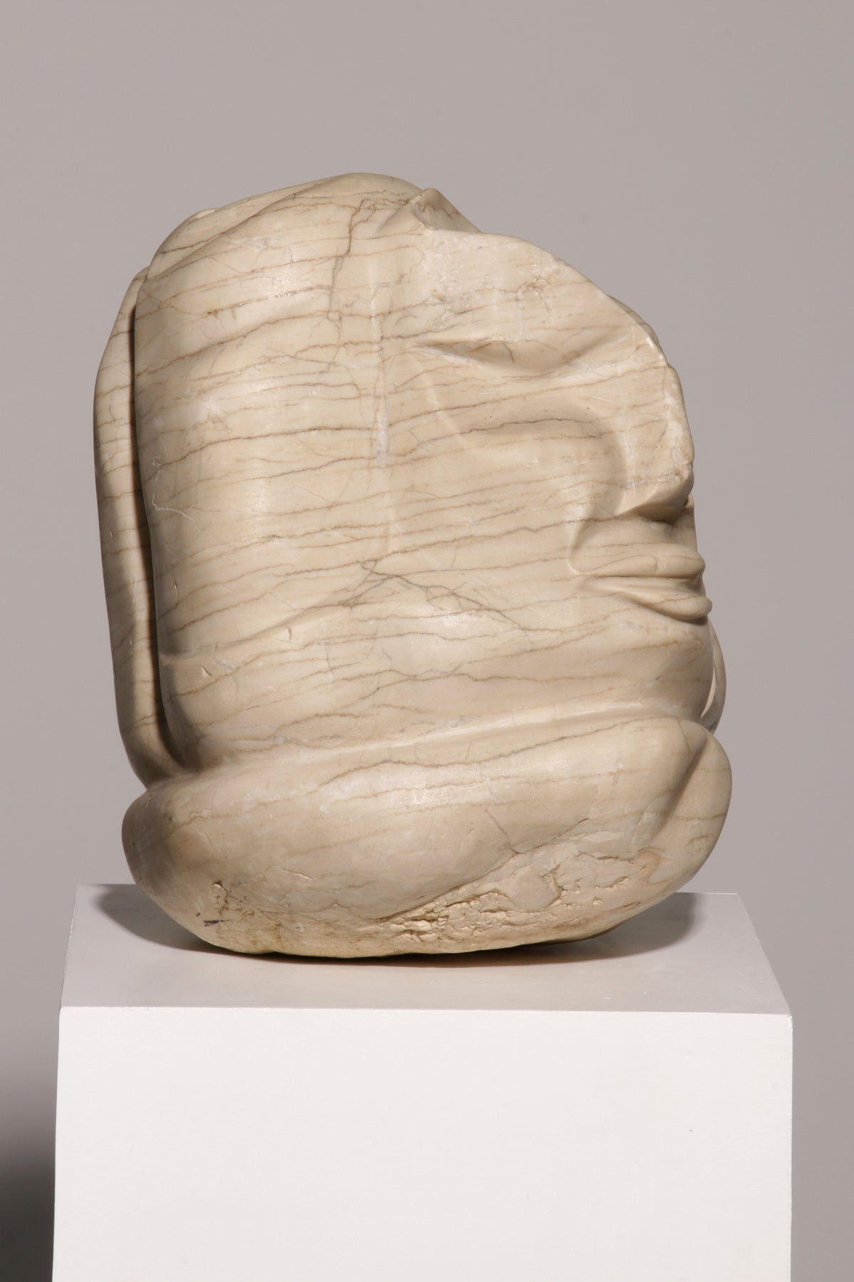Italian Marble Sculpture – Mid-Century Modern Art, circa 1960