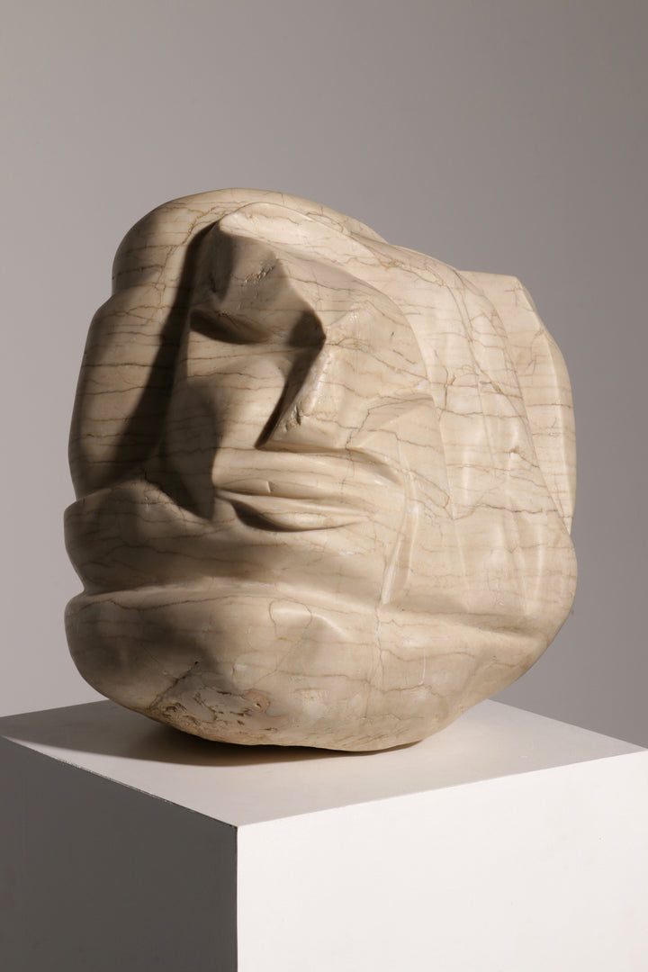 Italian Marble Sculpture – Mid-Century Modern Art, circa 1960