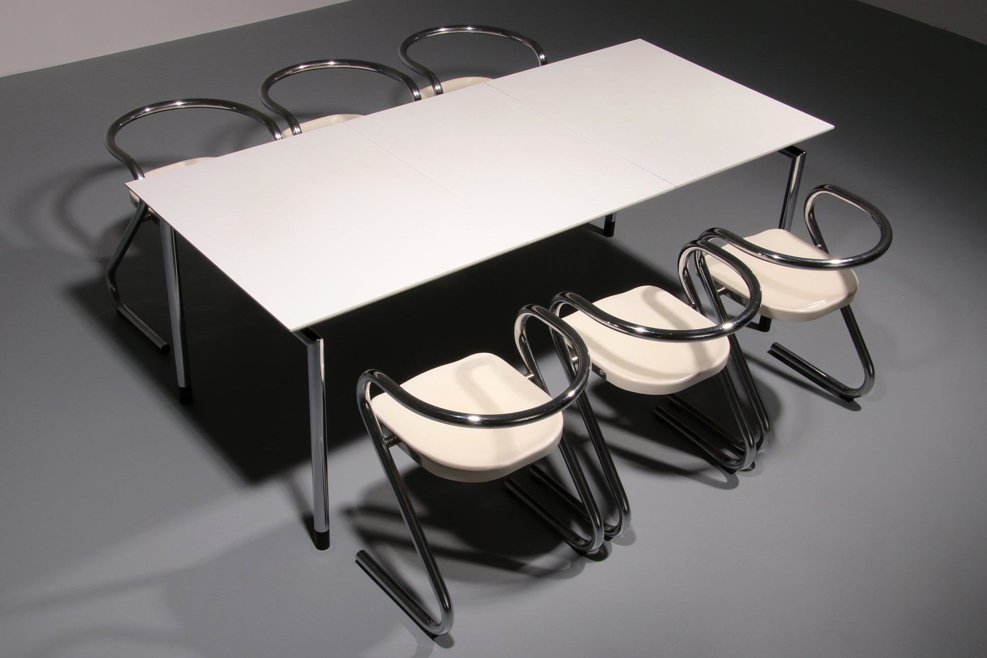  Dining Set by Börge Lindau, Bo Lindekrantz & Arnold Mercks 1970