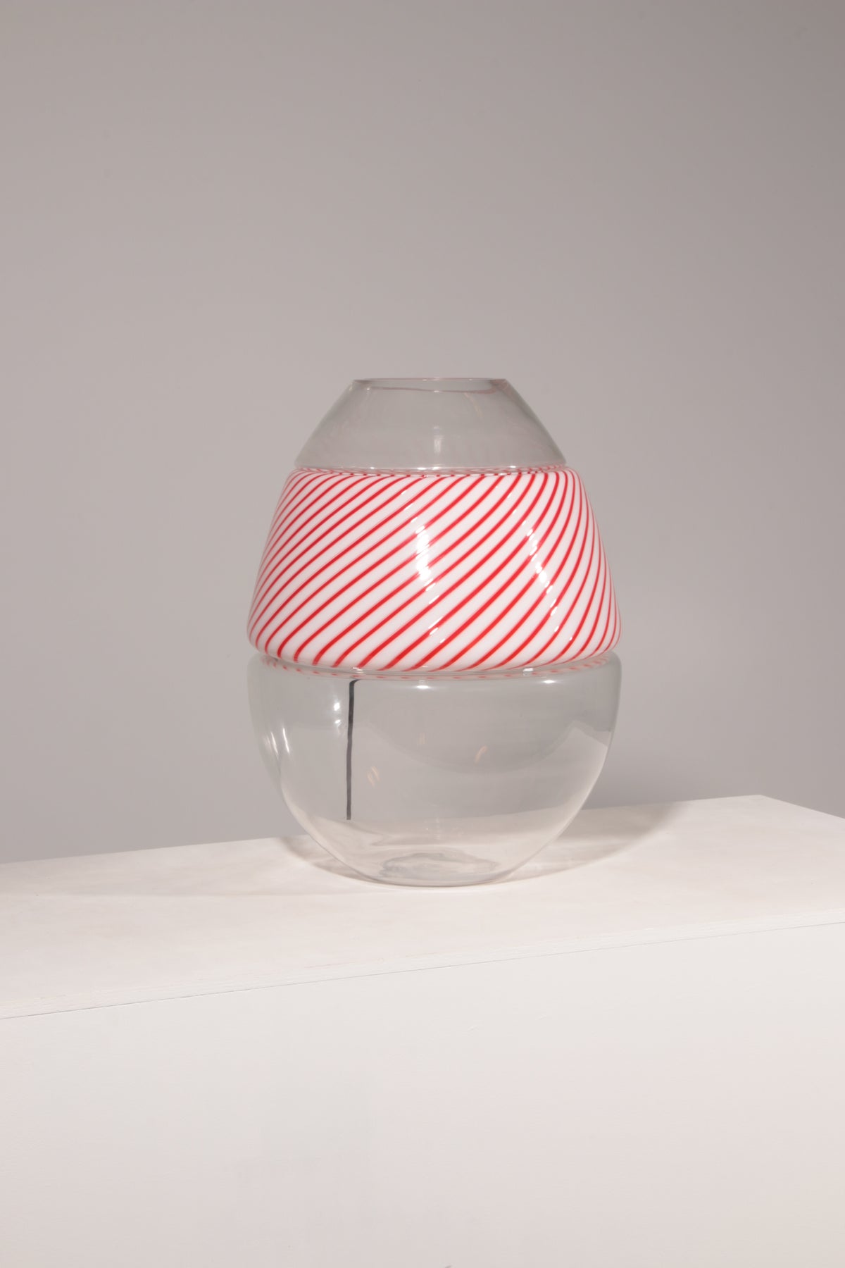 Vintage LT353 Egg Lamp in Murano Glass by Carlo Nason for AV Mazzega, Italy, 1970s 