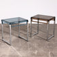 Vintage Plexiglas Side Tables by Marc Berthier 1960s