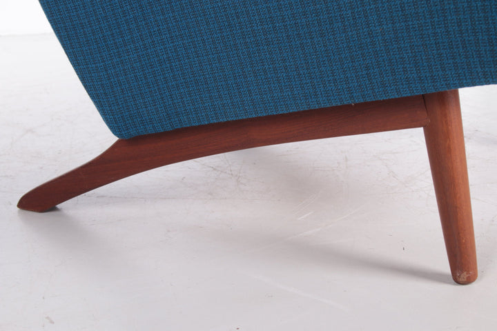 Relaxstoel Folke Ohlsson gemaakt door Fritz Hansen frame poten