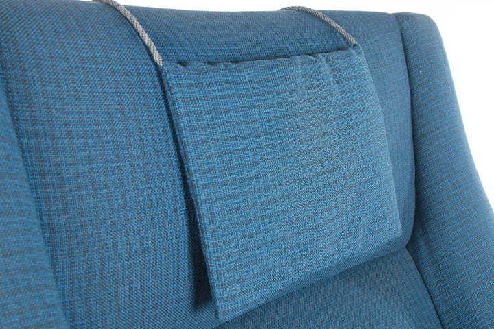 Relaxstoel Folke Ohlsson gemaakt door Fritz Hansen rugleuning