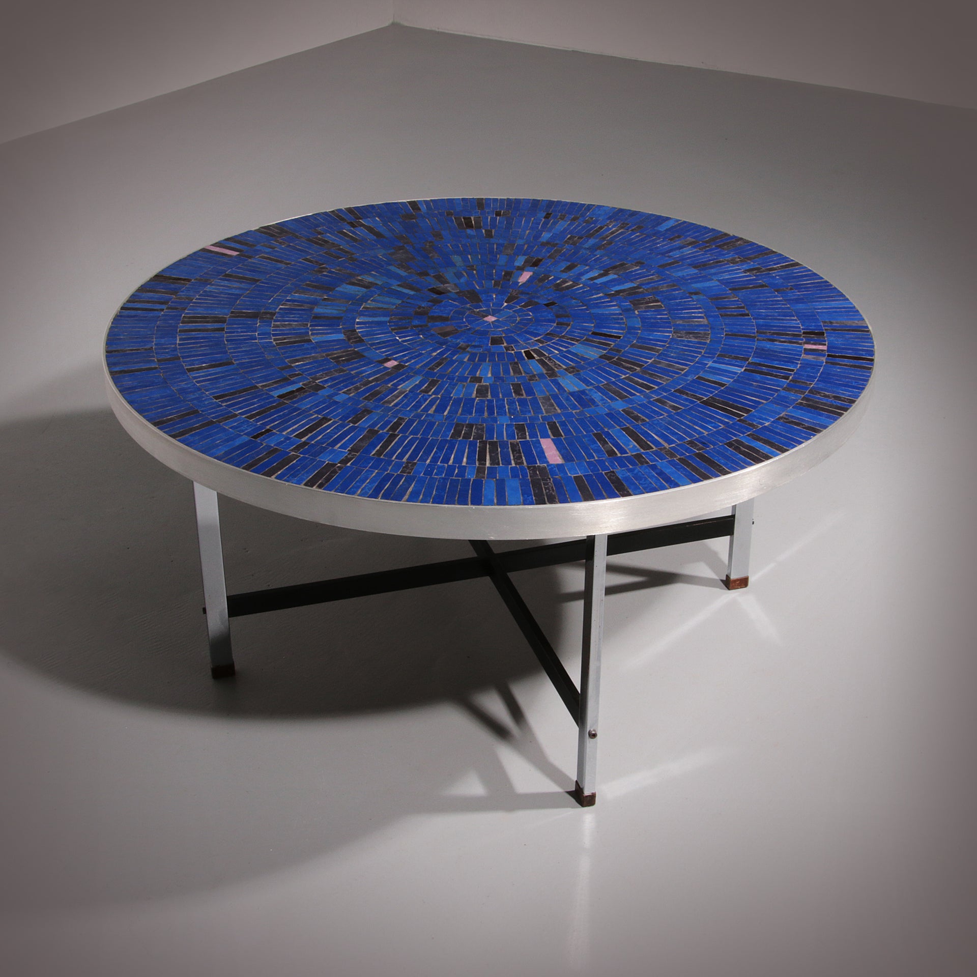 Coffee table by Berthold Müller Oerlinghausen for Berthold Müller Mosaikwerkstätten, 1960s