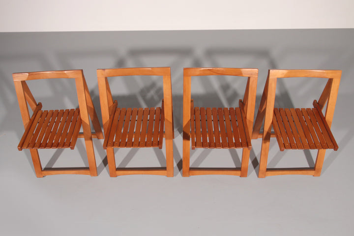 Trieste Chairs by Aldo Jacober for Alberto Bazzani, 1960s, Set of 4