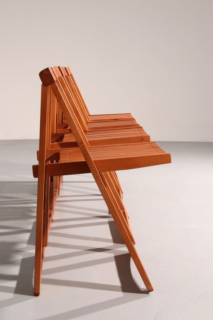 Trieste Chairs by Aldo Jacober for Alberto Bazzani, 1960s, Set of 4