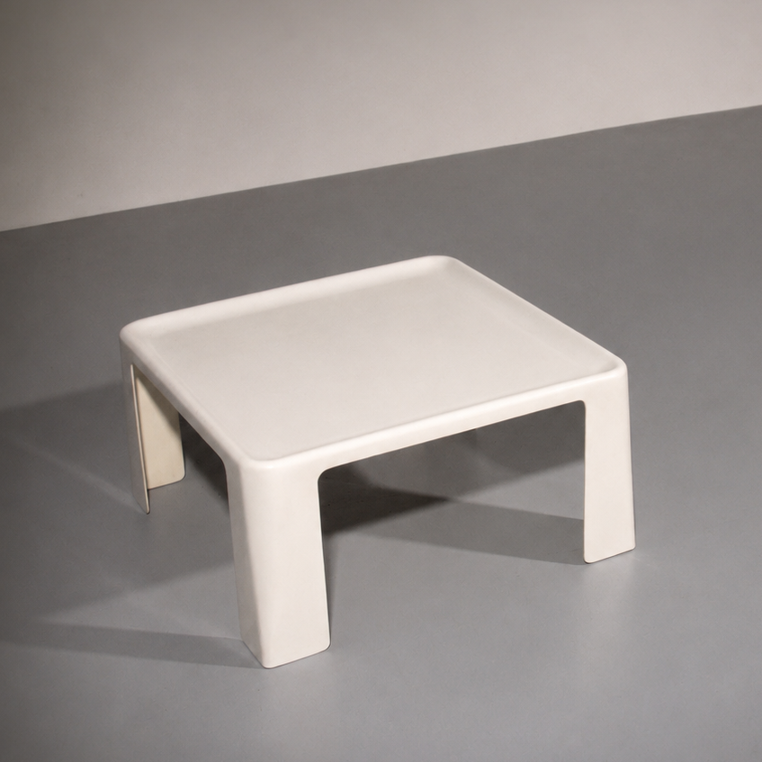 Mario Bellini Amanta Square Coffee Table For C&B Italy, 1960
