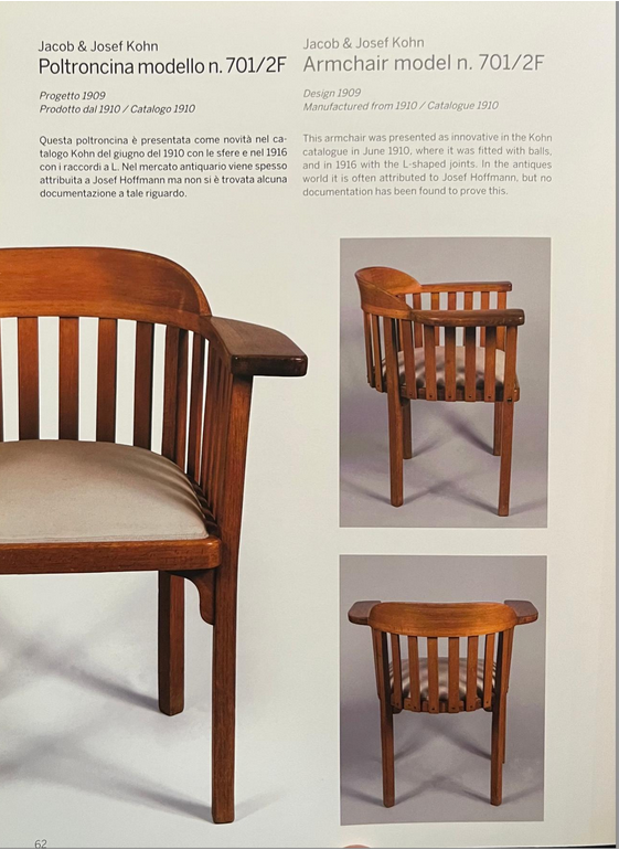 Very rare Elephant Desk Chair by Josef Hoffmann for J&J Kohn