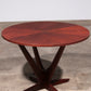 Søren Georg Jensen Kubus Radial Teak Coffee Table, Denmark, 1960s