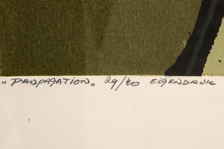 Fon Klement (1930-2000)  'Propagation', gesigneerd met 29/40 eigendruk,1971