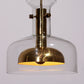 Hanging lamp Anders Pehrson Model Crystal by Atelje Lyktan, 1970s