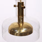 Hanging lamp Anders Pehrson Model Crystal by Atelje Lyktan, 1970s