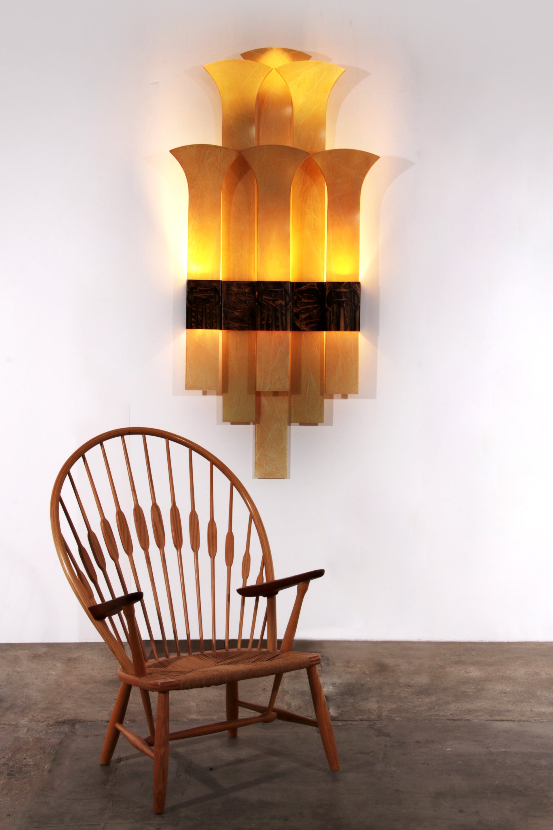 Rare Art Deco Wall Lamp from Thalia Theater, 1930