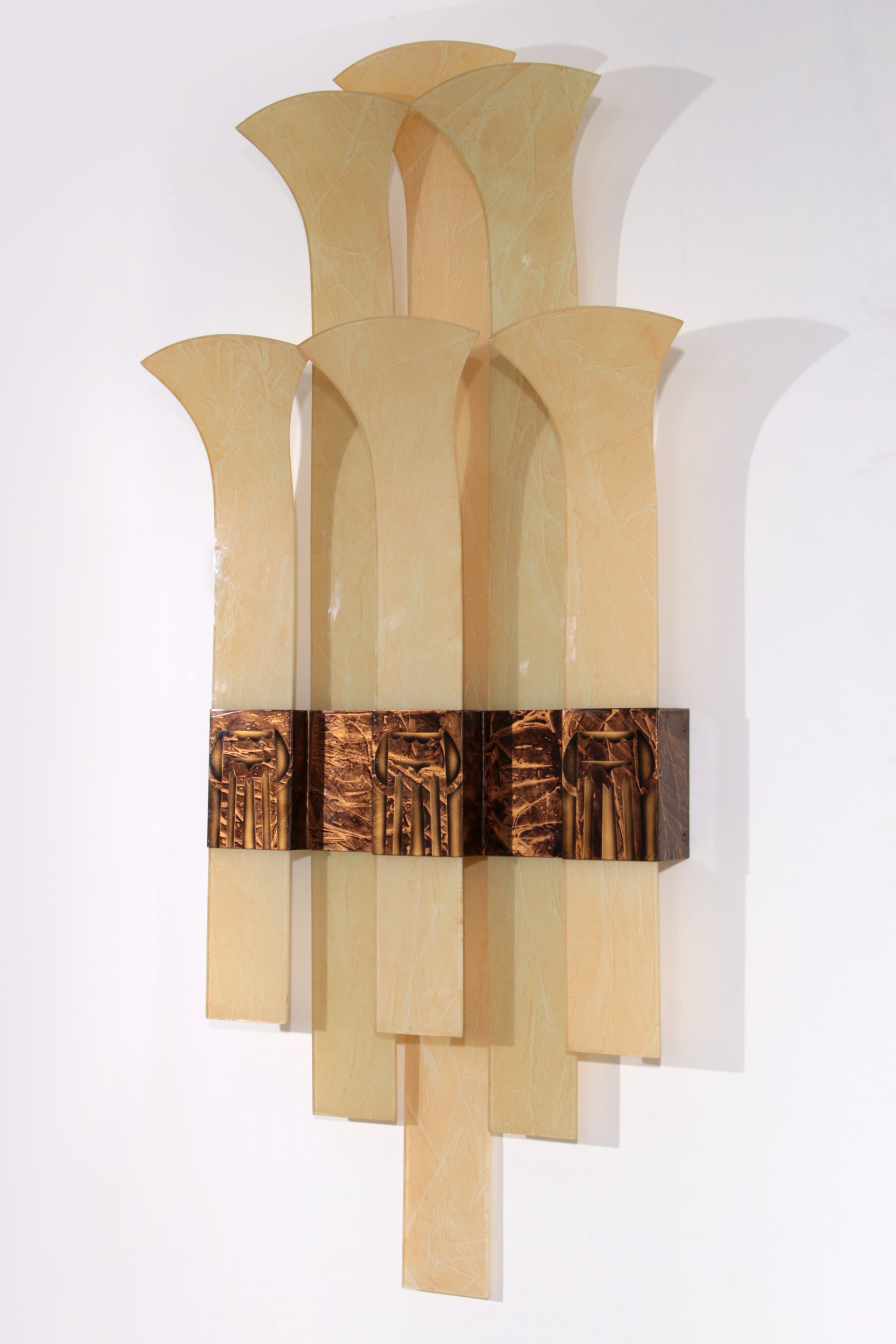 Rare Art Deco Wall Lamp from Thalia Theater, 1930