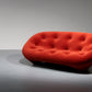 Ligne Roset in Rusty Orange Velvet model Ploum France
