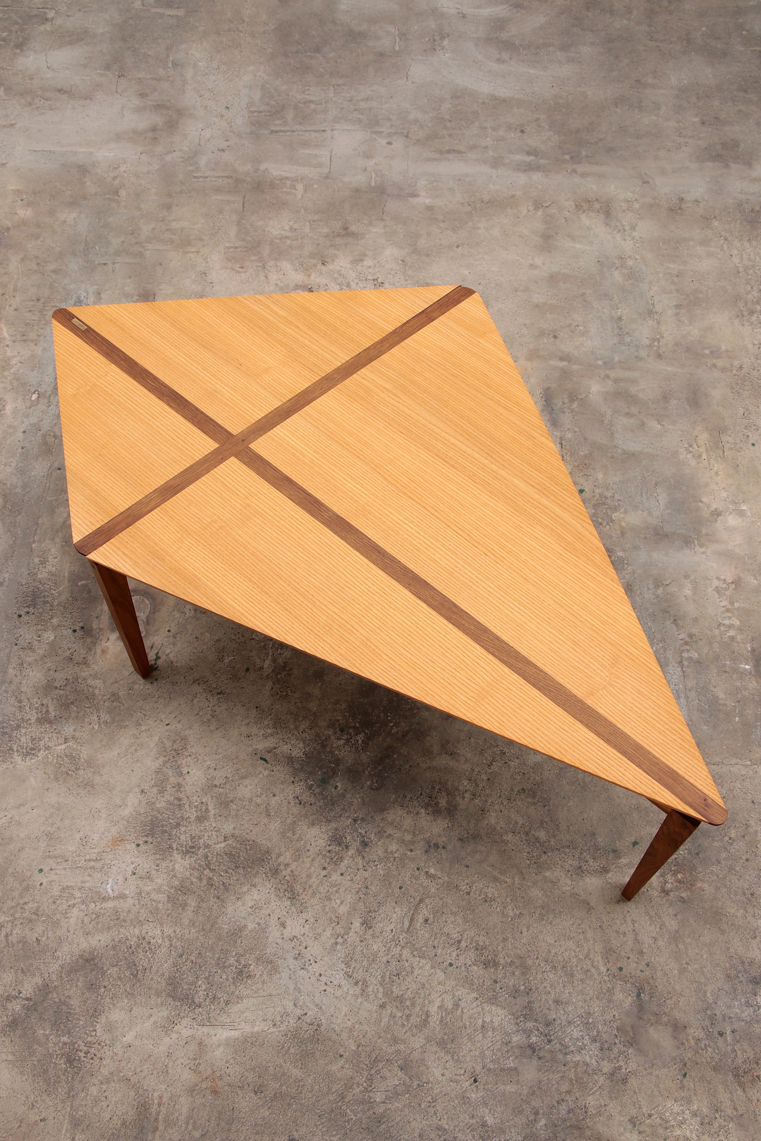 Stefan Göransson salontafel beukenhout merk Carp,1970 Denmark