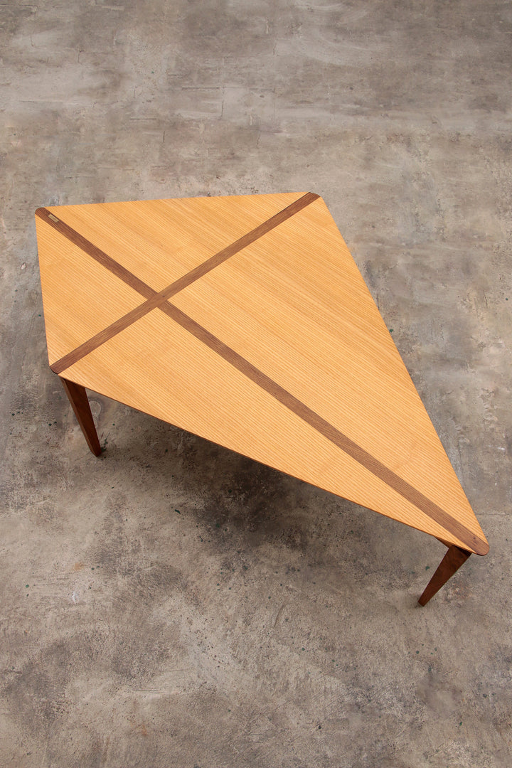 Stefan Göransson salontafel beukenhout merk Carp,1970 Denmark