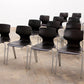Vintage Pagholz Flototto Stapelstoel Set van 14 stoelen,1970