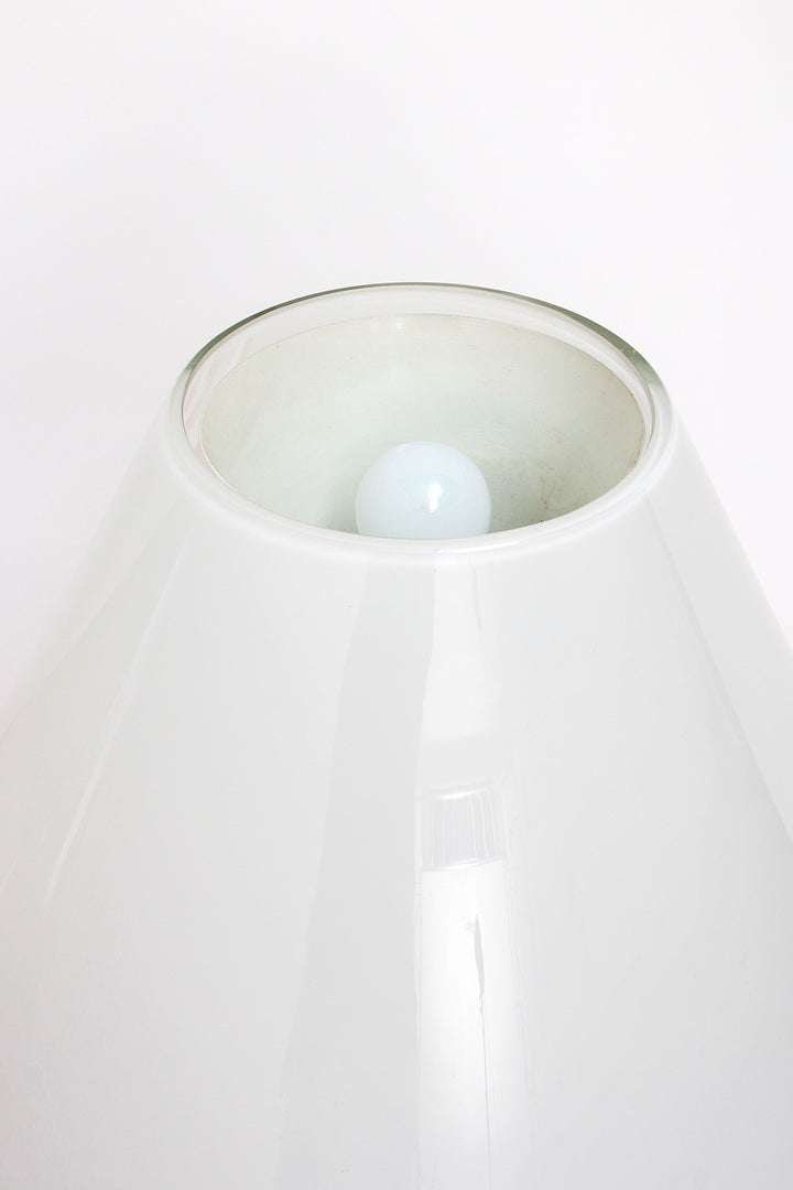 Mooie vintage set murano glas tafellampen Gianni Seguso, 1970