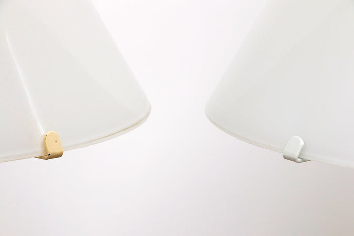 Mooie vintage set murano glas tafellampen Gianni Seguso, 1970