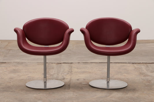 Tulip swivel armchairs F594 by Pierre Paulin for Artifort, 1960s, set of 2