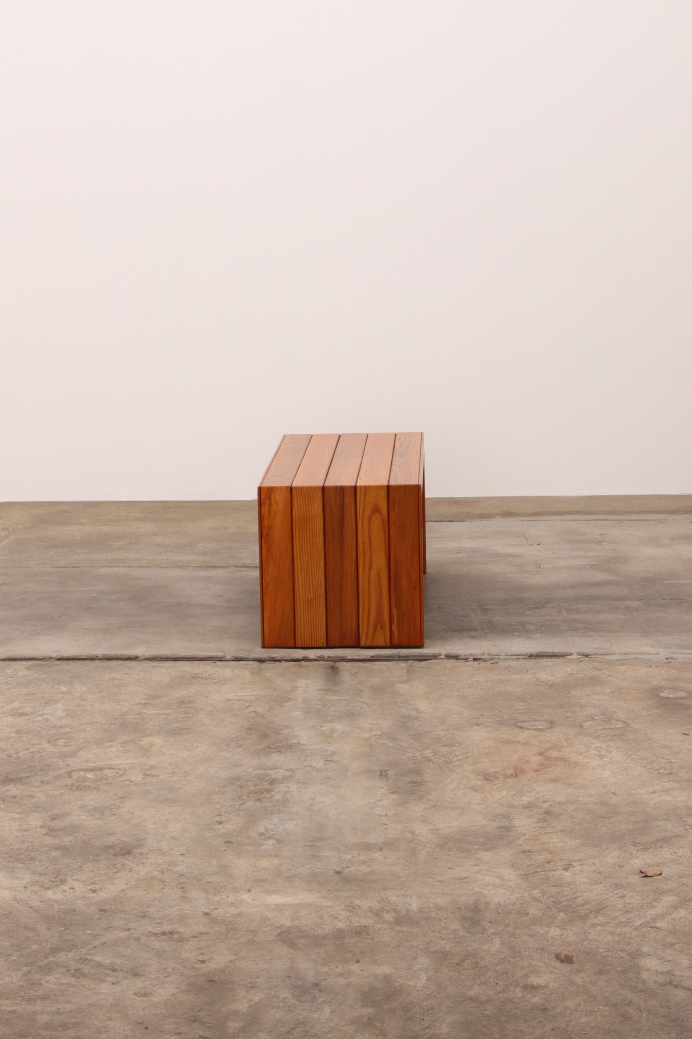 Modulaire beuken set twee roomdividers met banken,1970 Italië