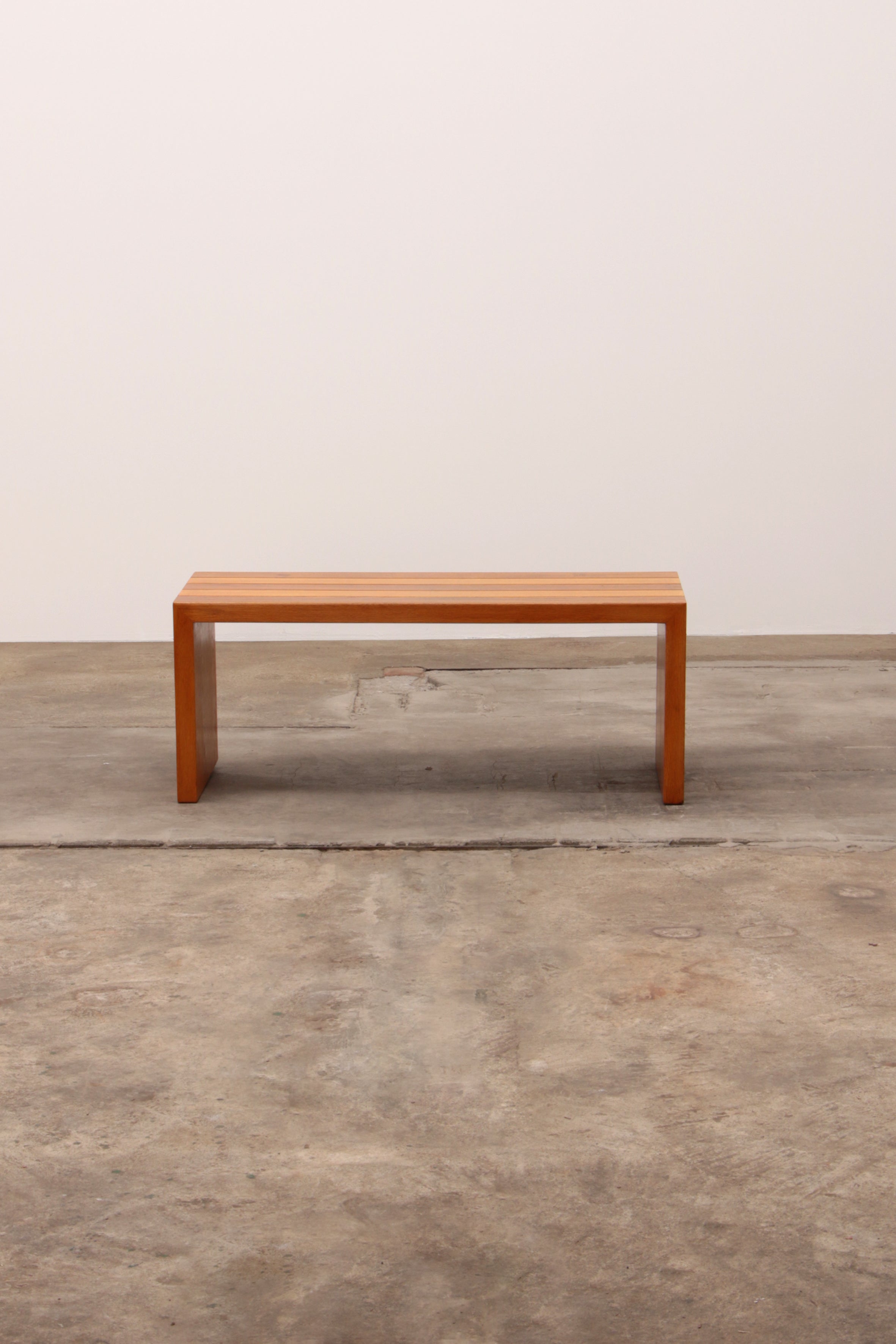 Modulaire beuken set twee roomdividers met banken,1970 Italië