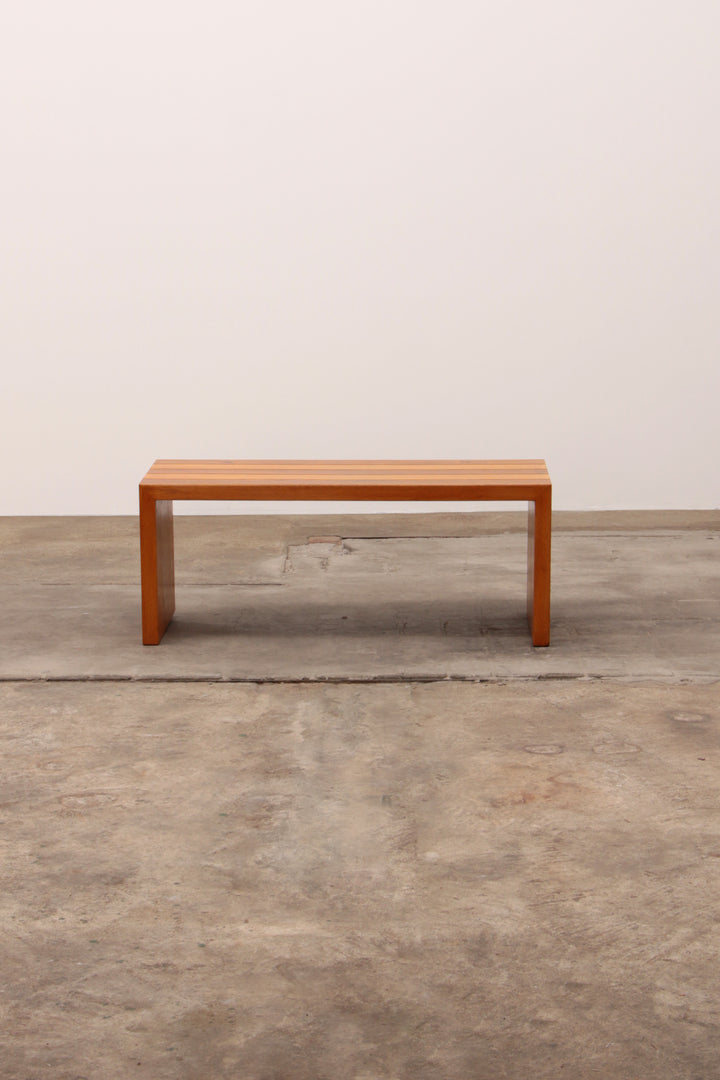 Modulaire beuken set twee roomdividers met banken,1970 Italië