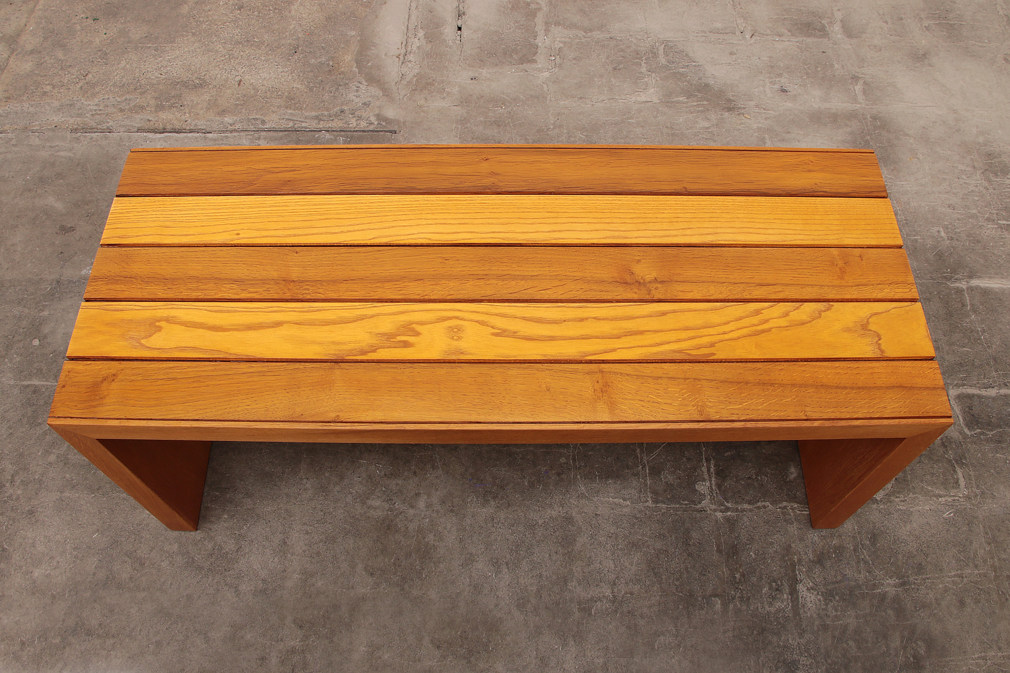 Modulaire beuken set twee roomdividers met banken,1970 Italië