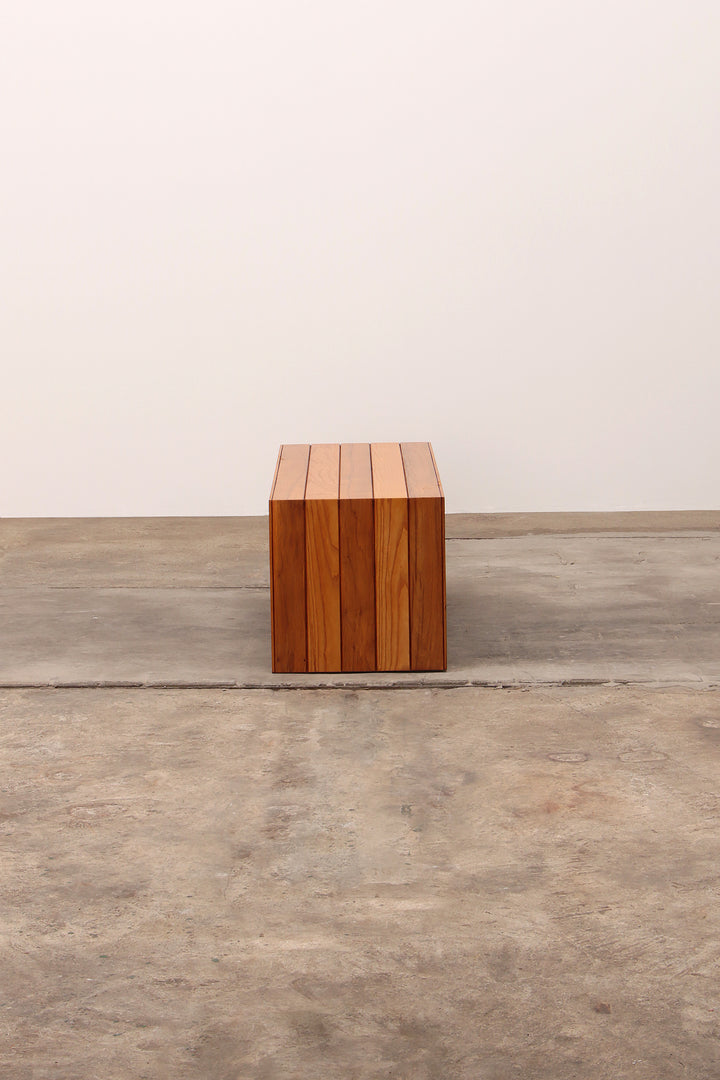 Modulaire beuken set twee roomdividers met banken,1970 Italië