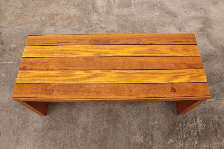 Modulaire beuken set twee roomdividers met banken,1970 Italië