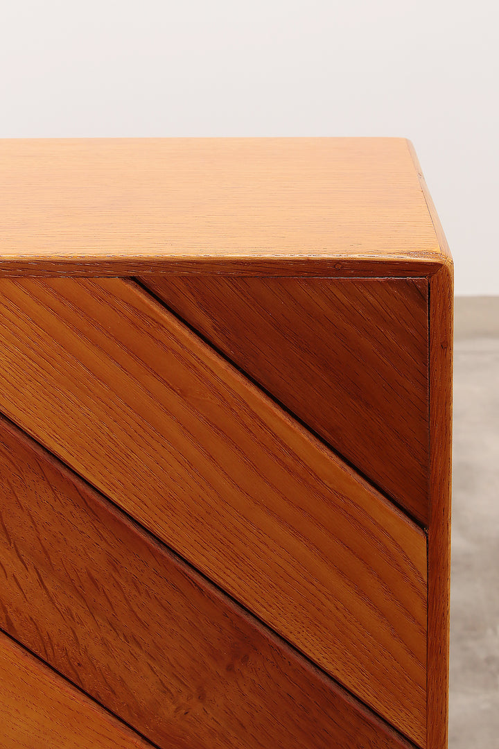 Modulaire beuken set twee roomdividers met banken,1970 Italië