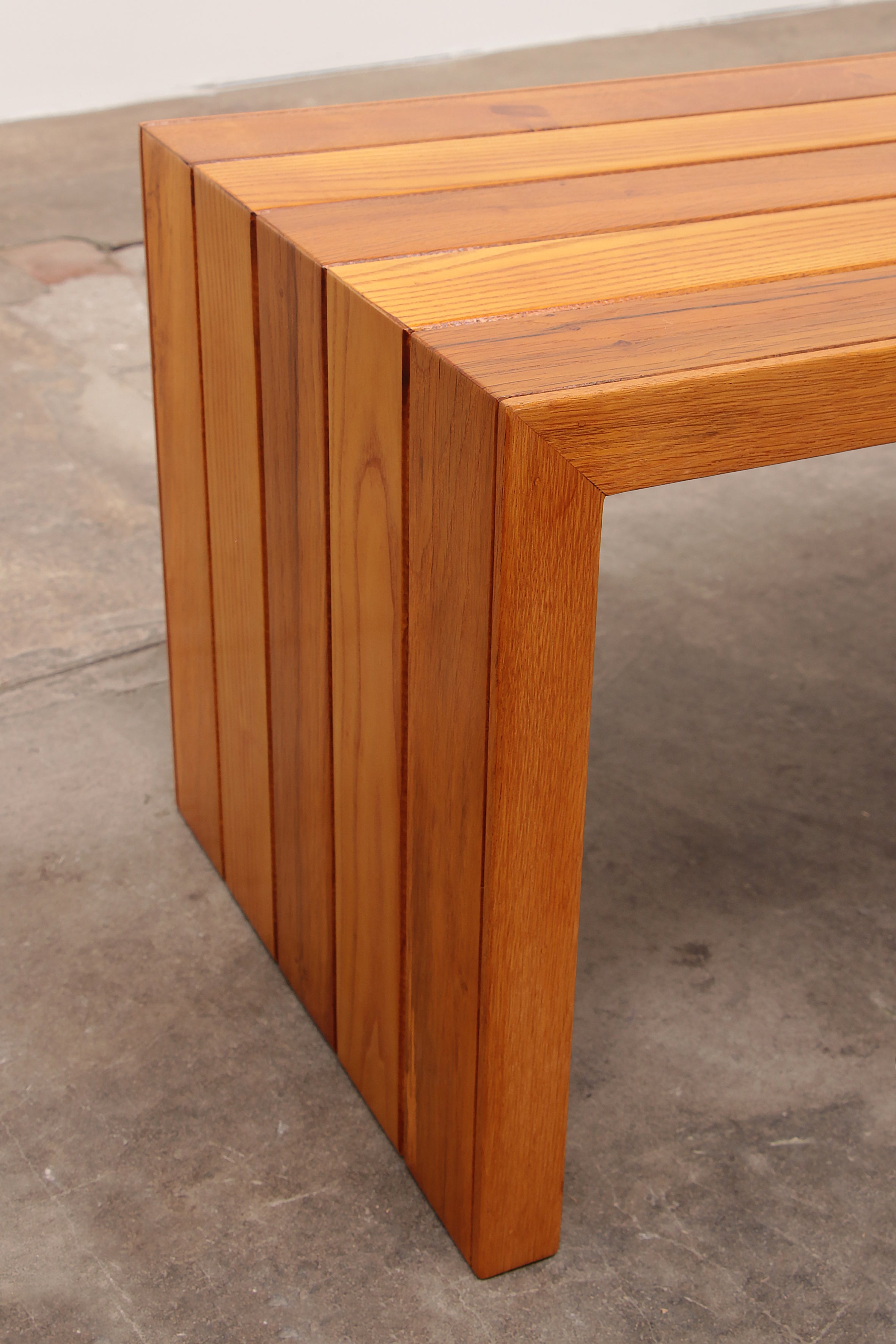 Modulaire beuken set twee roomdividers met banken,1970 Italië