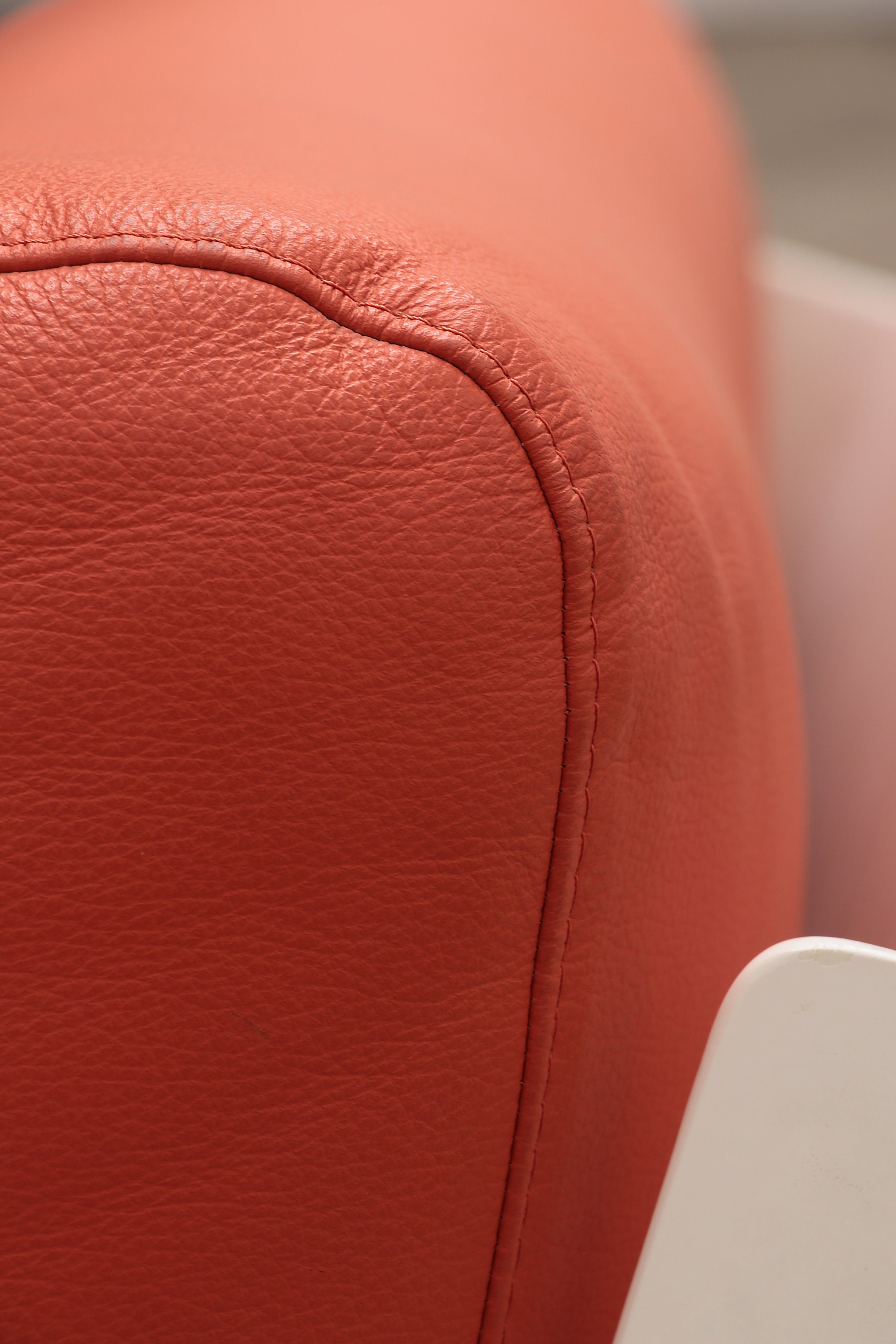 Mario Bellini Amanta modulaire bank in oranje leer voor C&B Italië, jaren 60