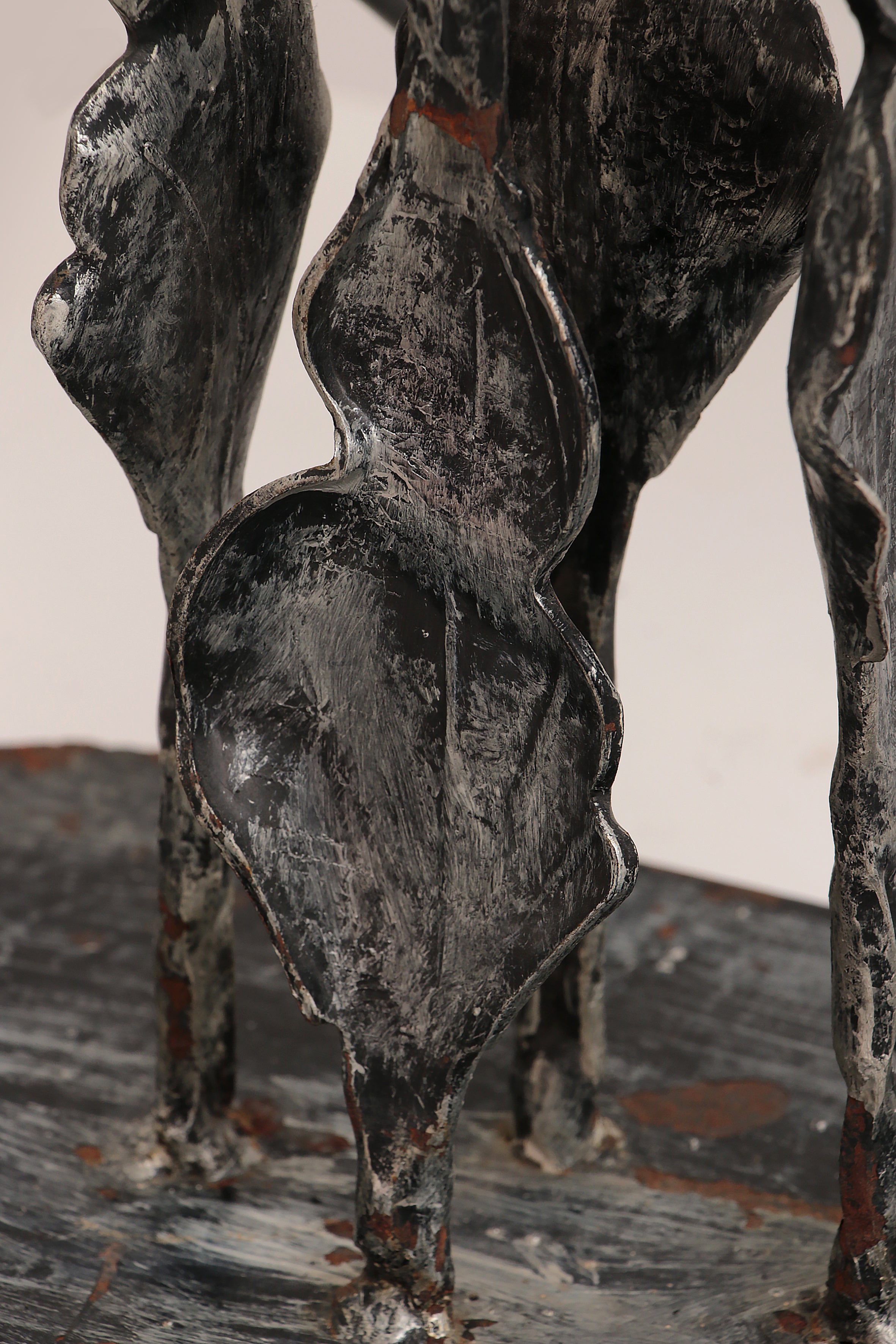 Italiaans Design Brutalist Tafellampen van Poliarte,Albano Poli jaren 70