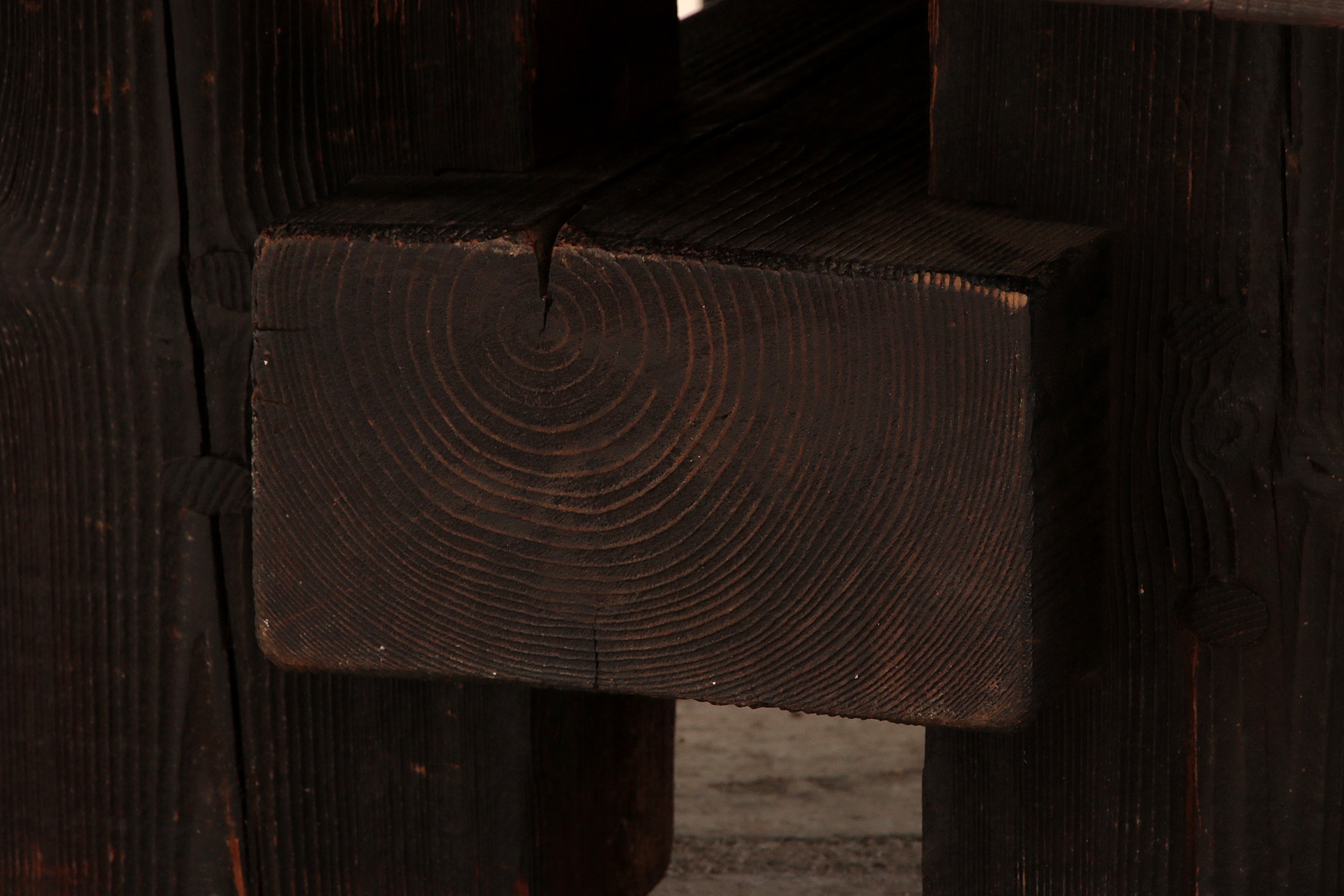 Brutalistische Grenen Koffietafel van Jens Lyngsøe voor Havdrup Trævarefabrik