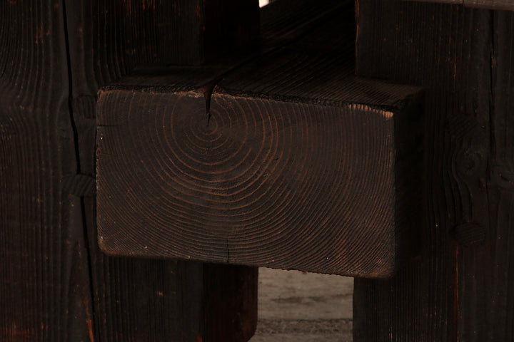 Brutalistische Grenen Koffietafel van Jens Lyngsøe voor Havdrup Trævarefabrik