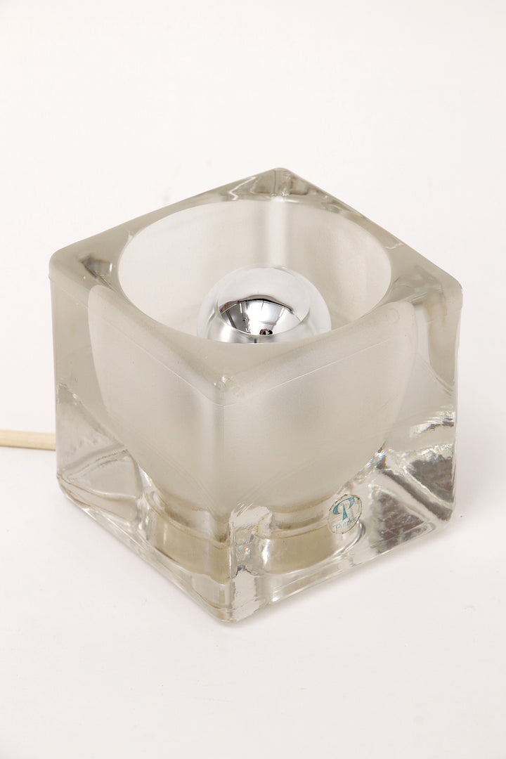 Peill & Putzler ice cube tafellamp,1960 Duitsland.