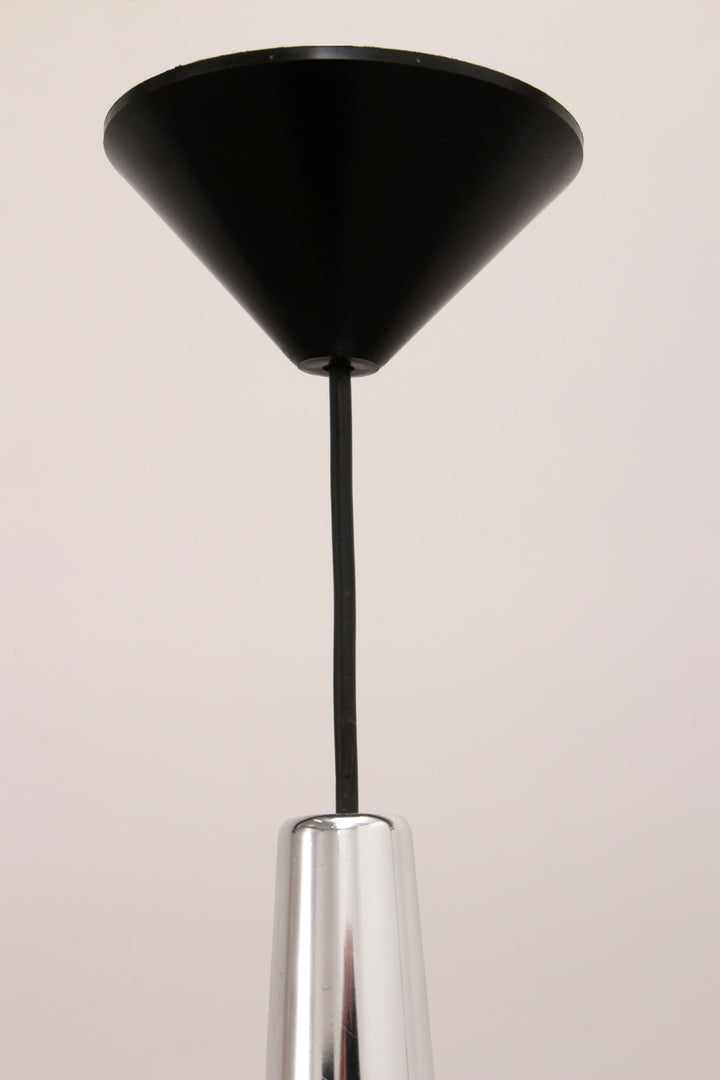 Vintage glazen hanglamp van Peill & Putzler, 1970