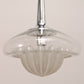 Vintage glazen hanglamp van Peill & Putzler, 1970