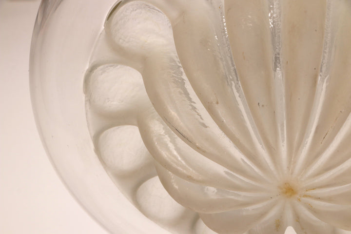 Vintage glazen hanglamp van Peill & Putzler, 1970