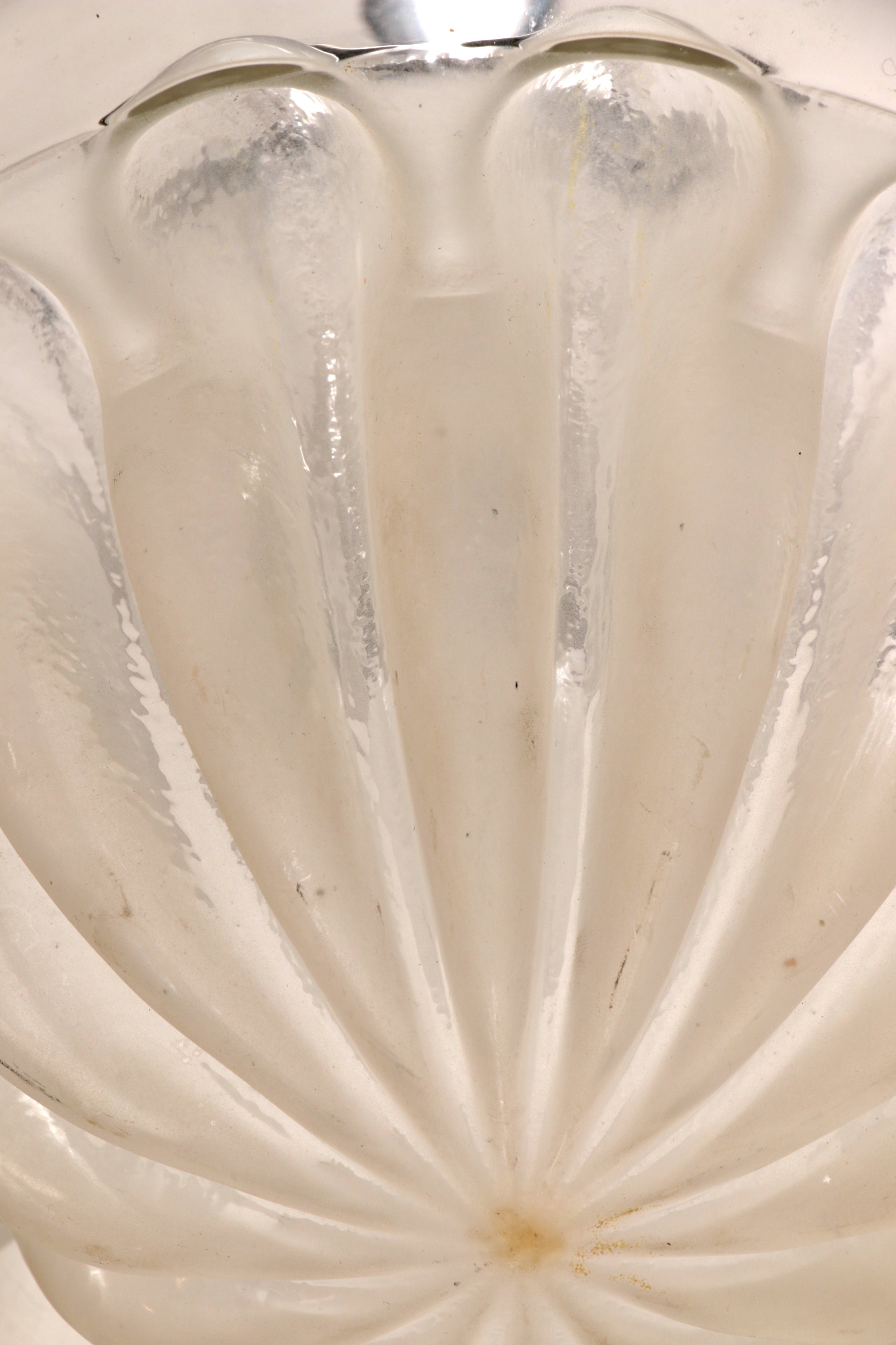 Vintage glazen hanglamp van Peill & Putzler, 1970