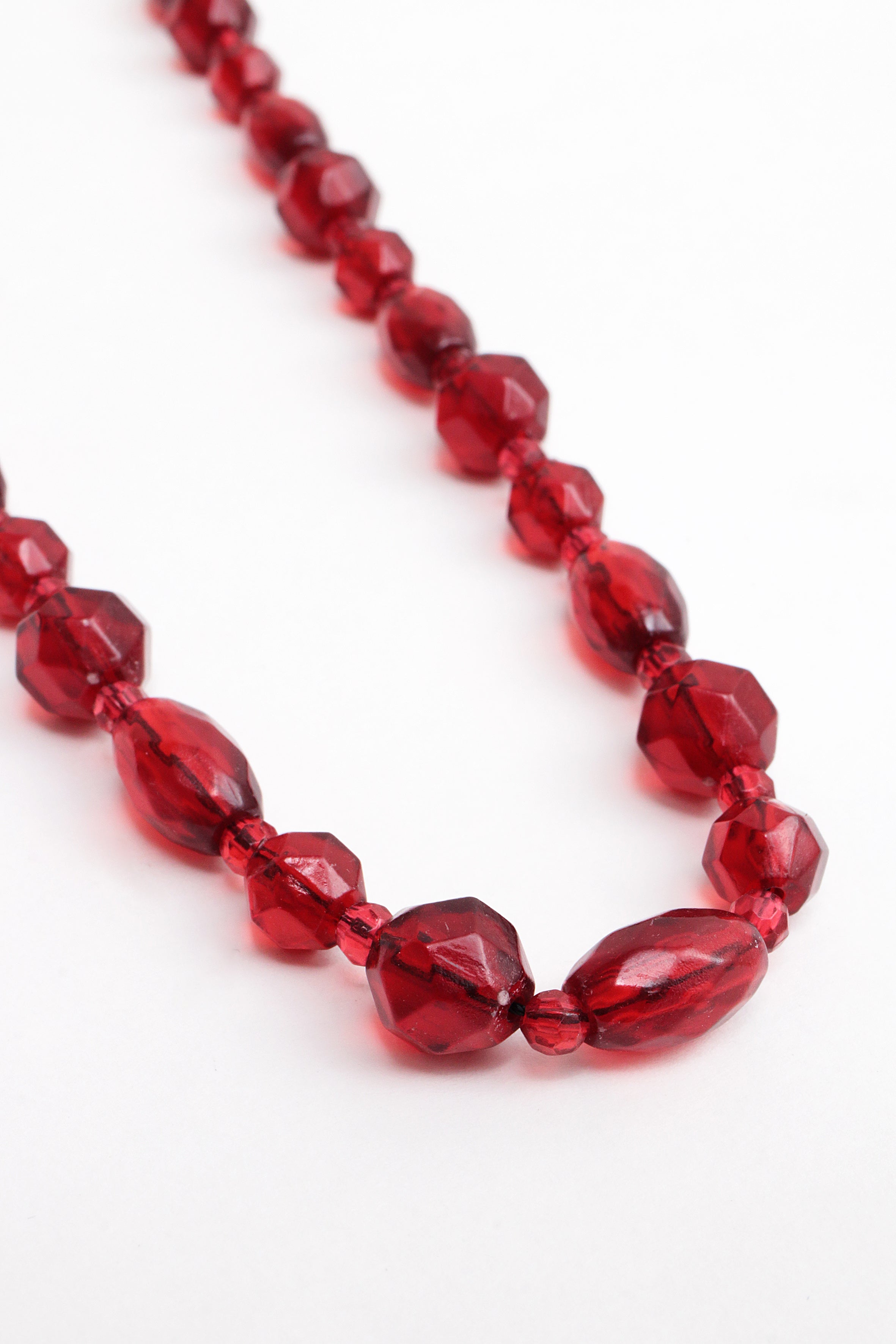 Red on sale amber necklace