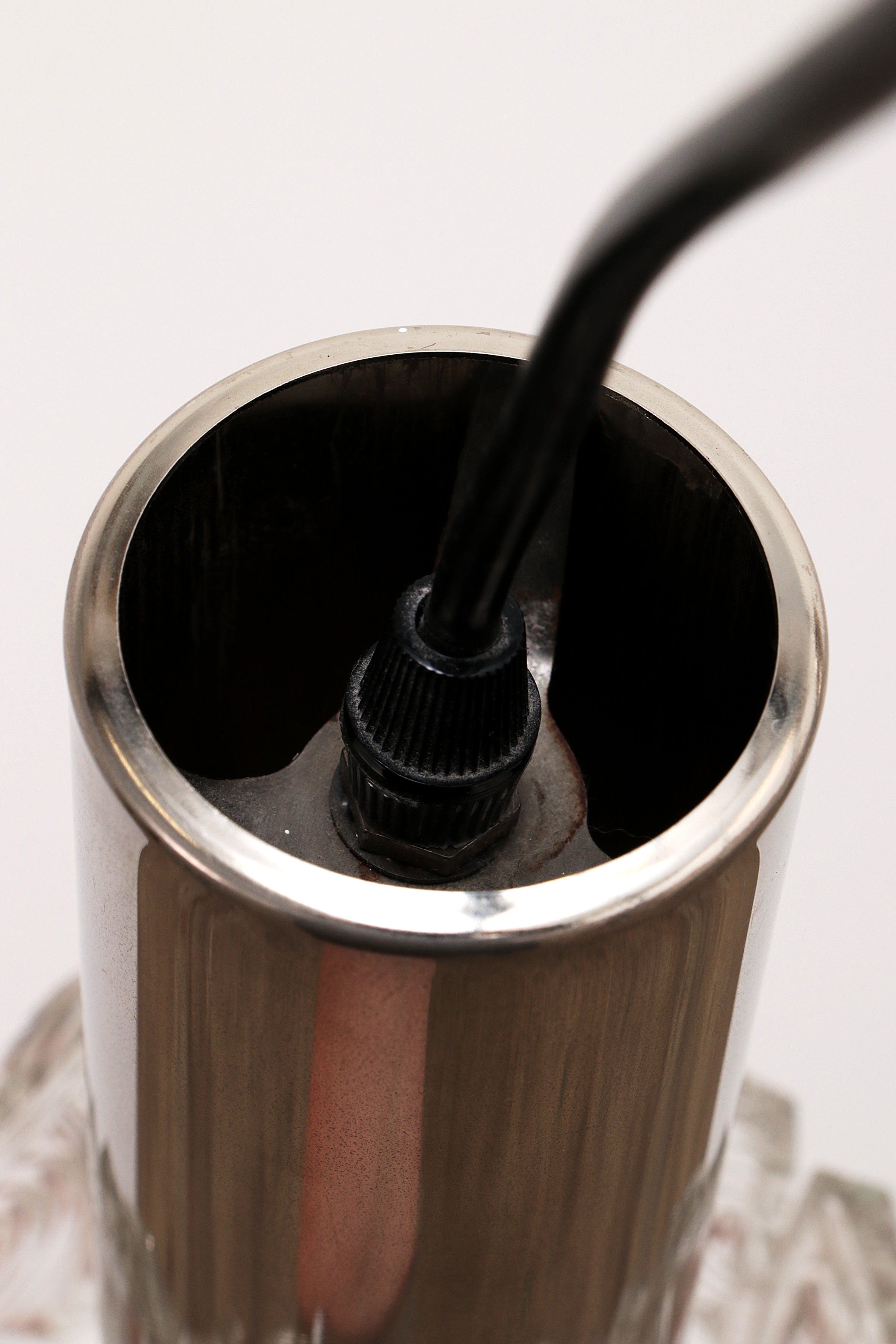 Vintage Kroonluchter Cascade Hanglamp met 5 lampen,1960