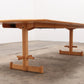 Stokke Eetkamerset grote tafel met 8 stoelen ontwerp Peter Opsvik,1990