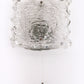 Mooie grote wandlamp Peil & Putzler ice glas,1960 Duitsland
